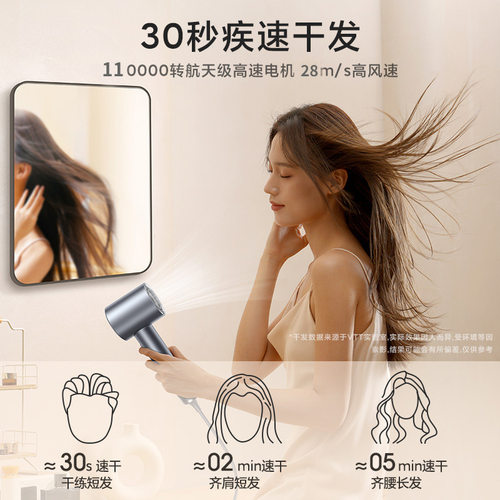 负离子高速吹风机家用便