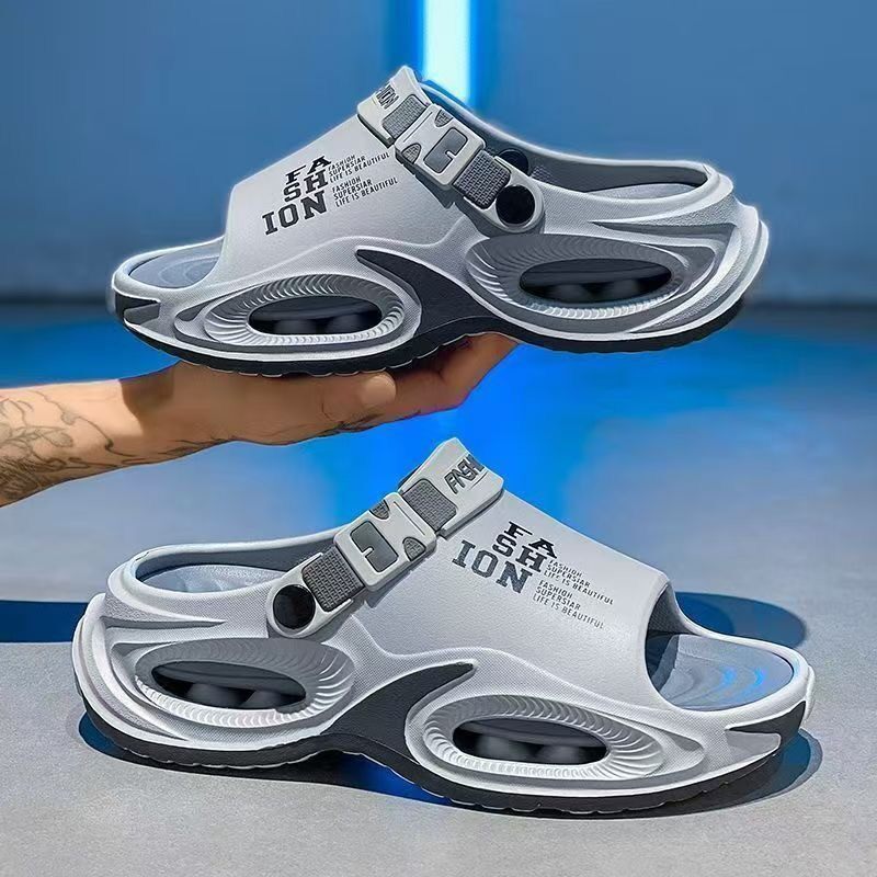 2026新款凉鞋男夏季外穿防滑开车厚底大码凉拖鞋运动减震凉拖鞋