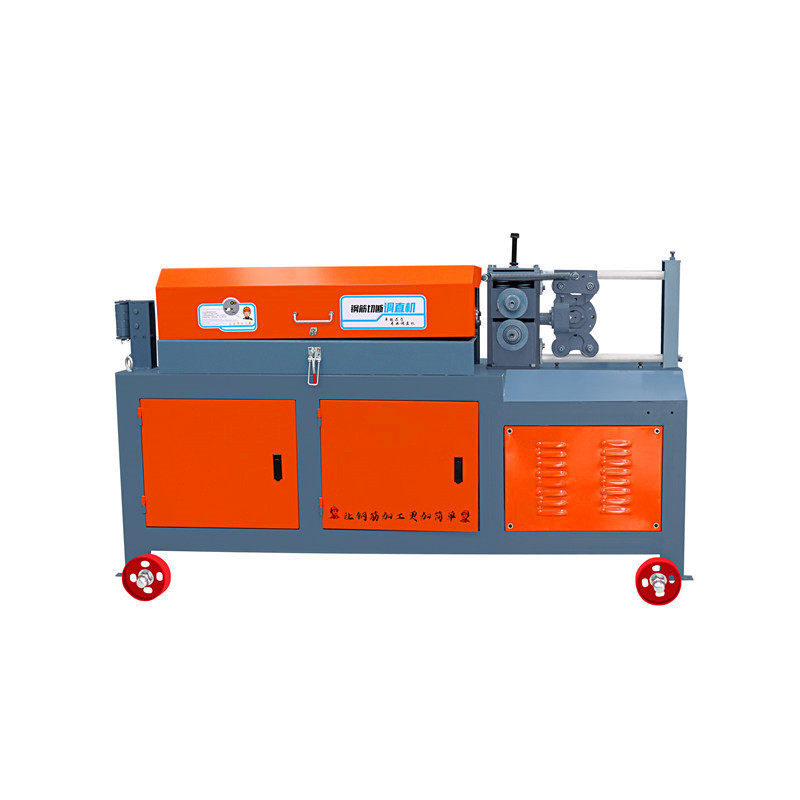 工地直螺纹钢圆钢多功能矫直机数控全自动方钢线材调直切断一体机