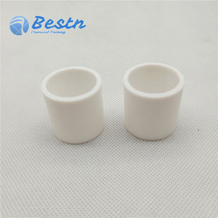 PTFE拉西环 四氟拉西环 鲍尔环 四氟散堆填料 厂家供应