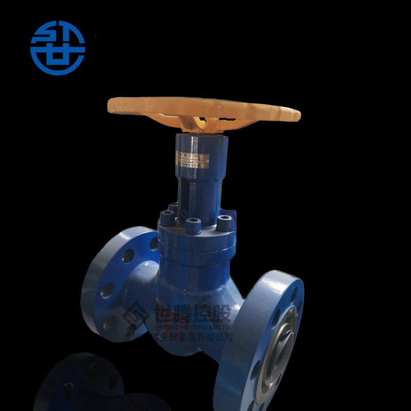 井口装置配套z43wf高压平板闸阀手动明杆式无导流孔法兰闸阀