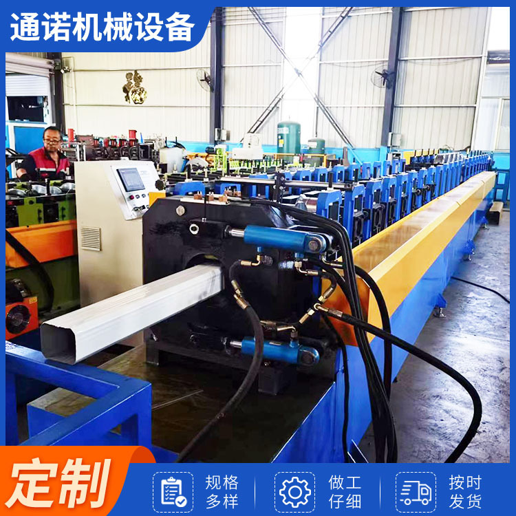 方管成型机 彩钢不锈钢金属异型方管成型设备 小型方管辊压设备