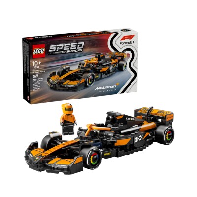 【甄选】乐高迈凯伦 F1 车队 MCL38赛车：77251