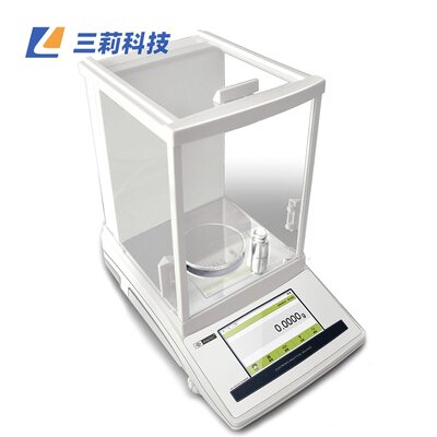 触摸屏电子天平 0.1mg电子分析天平 万分之一精度电子天平