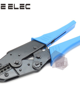 LS-110TX棘轮式SC紫铜裸端子用压线钳压接工具压后六边形1.5-6mm2
