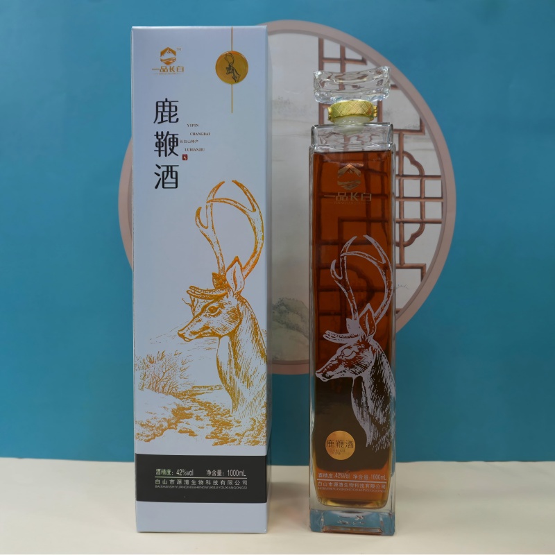 白山鹿鞭酒42度枸杞纯粮食配制酒