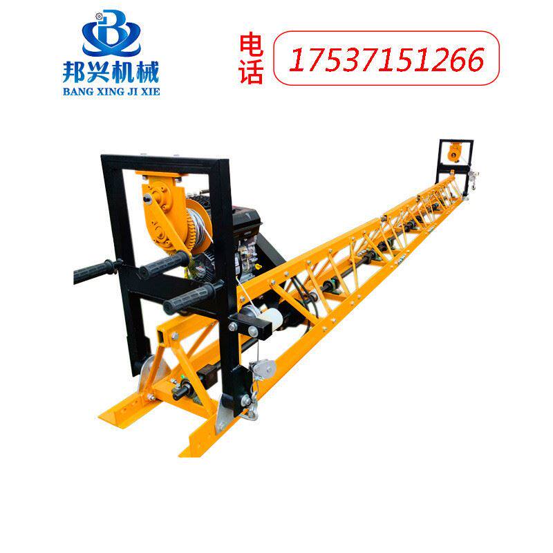 混凝土路面整平机可拆卸自动汽油式水泥路面铺路机汽油路面振动梁