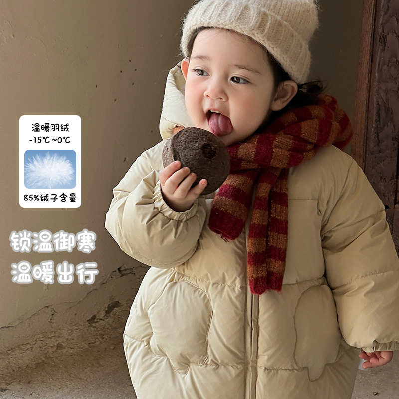 婴儿连帽羽绒服 a类冬季女童卡通保暖防寒服宝宝冬装90白鸭绒加厚,童装/婴儿装/亲子装,羽绒服,淘宝优惠券,粉丝福利购,淘宝优惠卷
