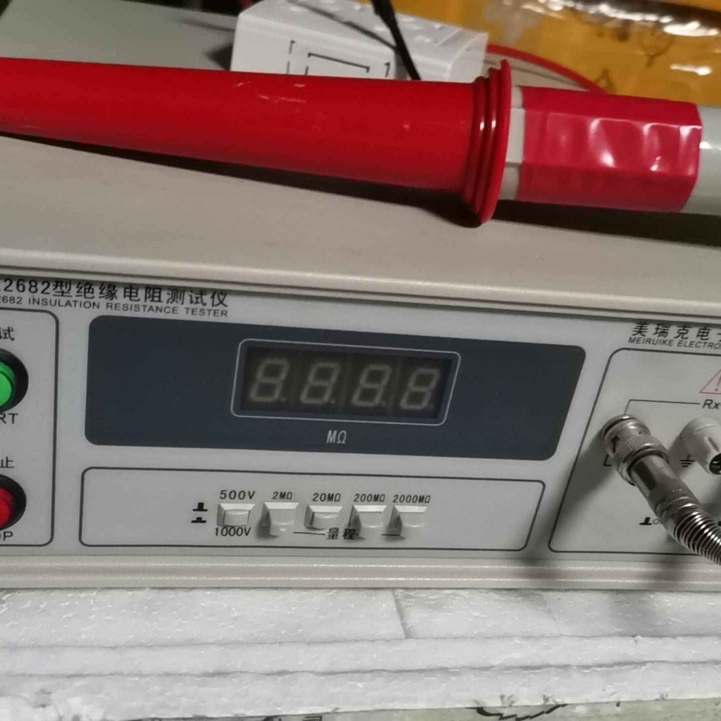 可维修ReKRK2682，美瑞克型绝缘电阻测试仪接地电阻测试图片