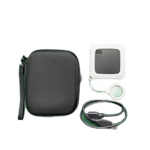 适用于WD西部数据Elements SE小固态PSSD新元素/闪迪ELE移动固态硬盘硅胶套保护套收纳包防震抗摔小饼干