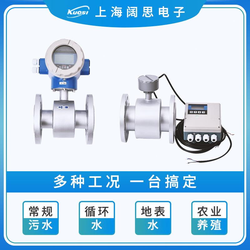 Apur智eT能电磁分流量计AY一体式AFT体式数显流量计液体计量设备