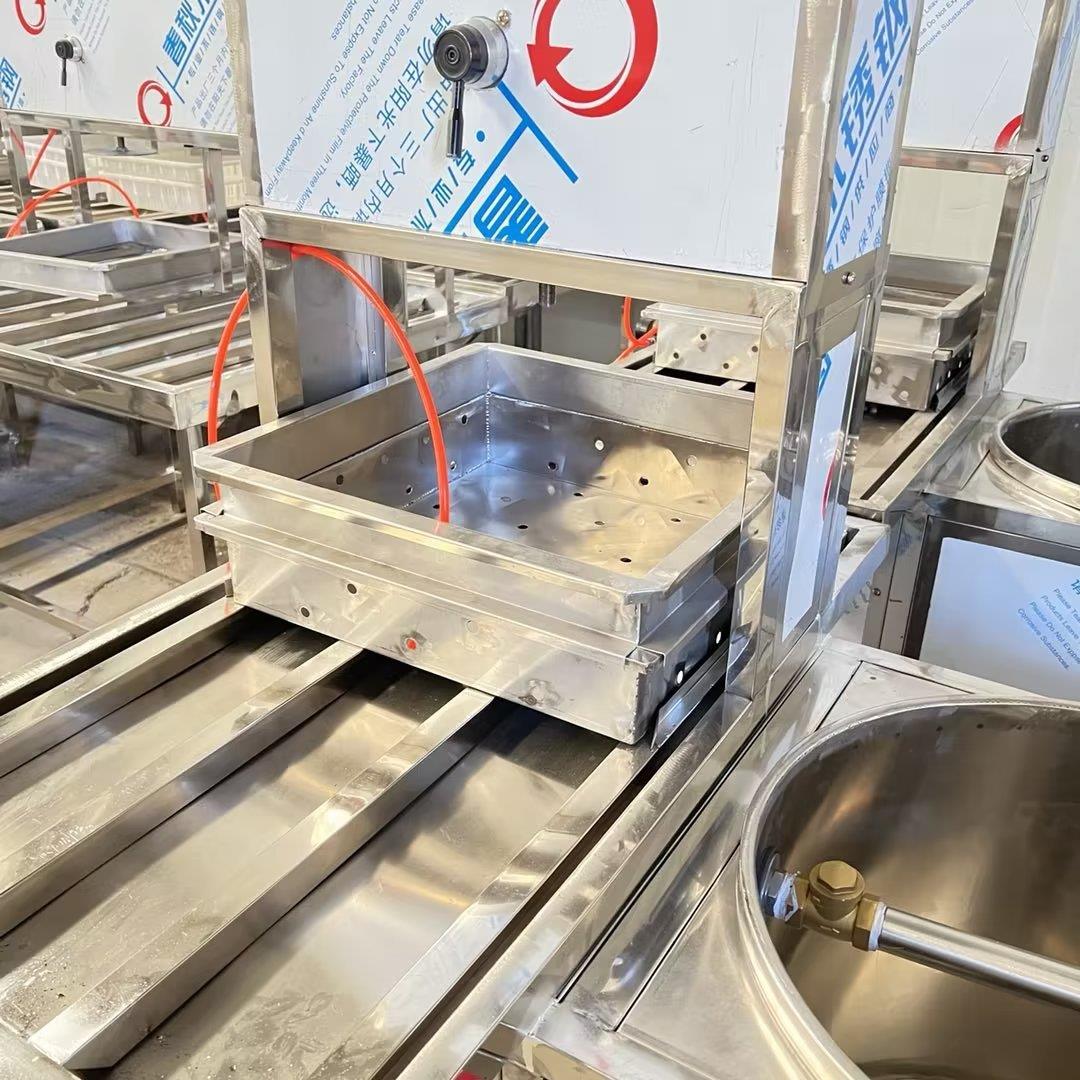 型豆腐机械设备 豆水腐自机yt546+-2全动多功大能卤石膏豆腐机