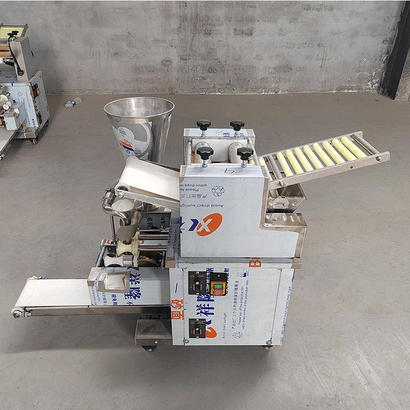 新型仿商用包子饺机器手工捏花饺子机家用619全动自包水饺机