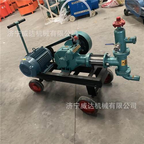 水型小电动注浆泵地库修防堵漏灌浆地面空鼓复注浆UZS加固水泥砂