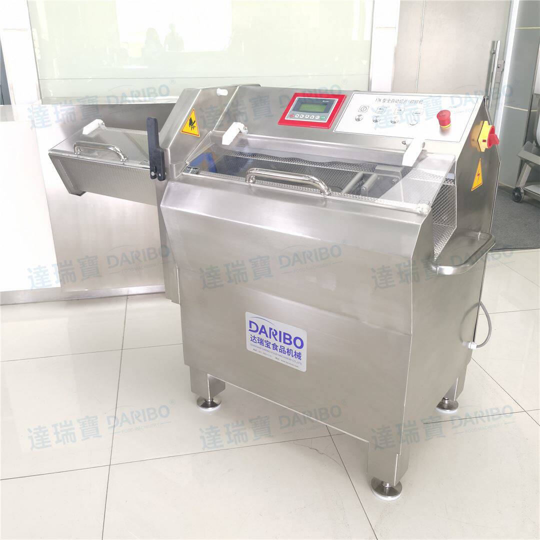 全自动砍排切片机 牛排猪扒切割机 厨房肉加工切肉机器 切肉片机