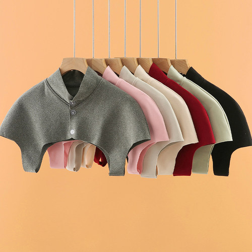 夏季德绒薄款护肩颈椎坎肩