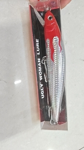 丑女人路亚米诺红头白身52克59克75克