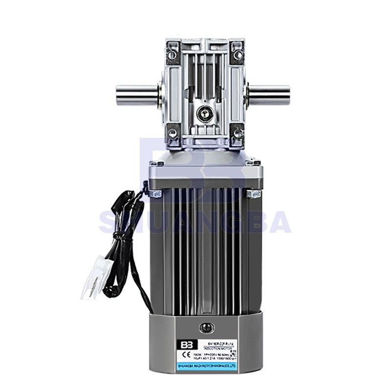 NMRV蜗轮蜗杆减速电机RV30RV40RV50交流马达调速电机配涡轮减速器