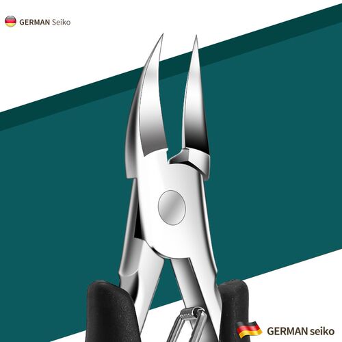 德国甲沟专用指甲刀鹰嘴钳嵌甲往肉里长专用尖嘴剪修脚套装工具炎