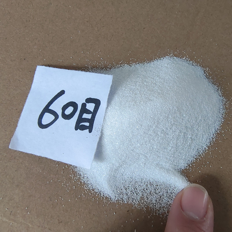 白刚玉砂白钢玉氧化铝砂颗粒白沙喷砂机除锈翻新金刚砂白刚玉磨料
