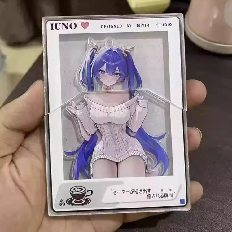 尤诺换装抽拉立牌亚克力动漫周边