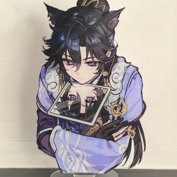 王者荣耀孙权周边亚克力无边立牌