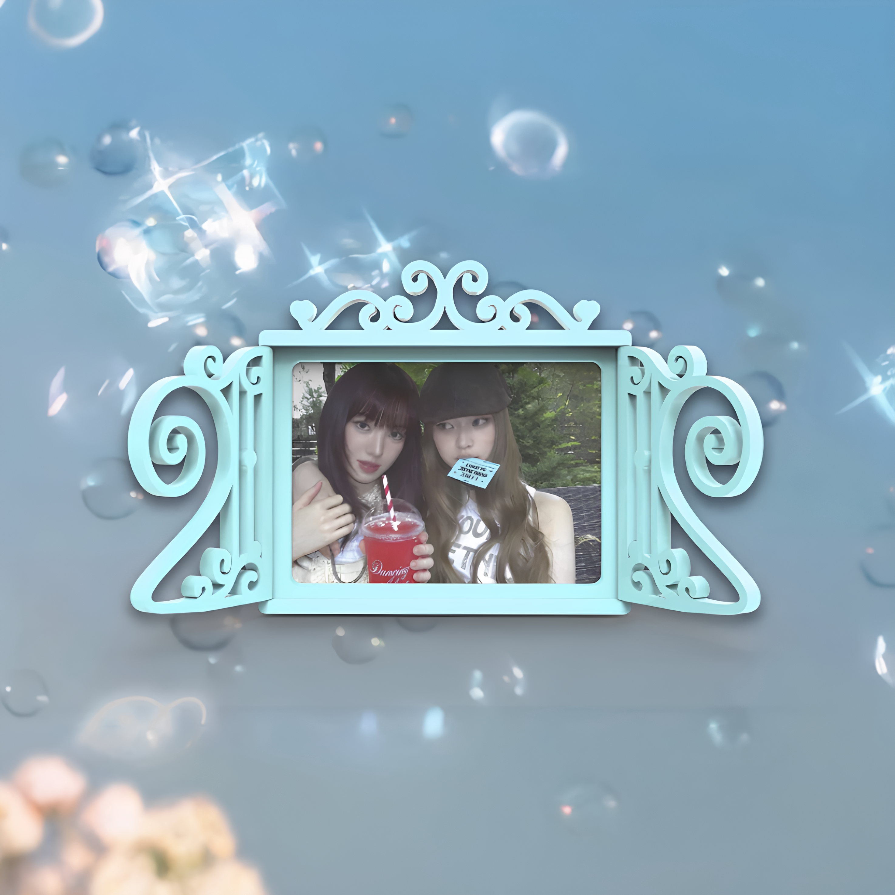 古早磁吸窗艺卡套谷美二次元图片