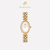 赵露思同款 首饰 Chic意大利复古时尚 小金表小银表 Retro