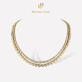 首饰麦穗项链美拉德 Chic意大利复古时尚 迪丽热巴同款 RCRetro