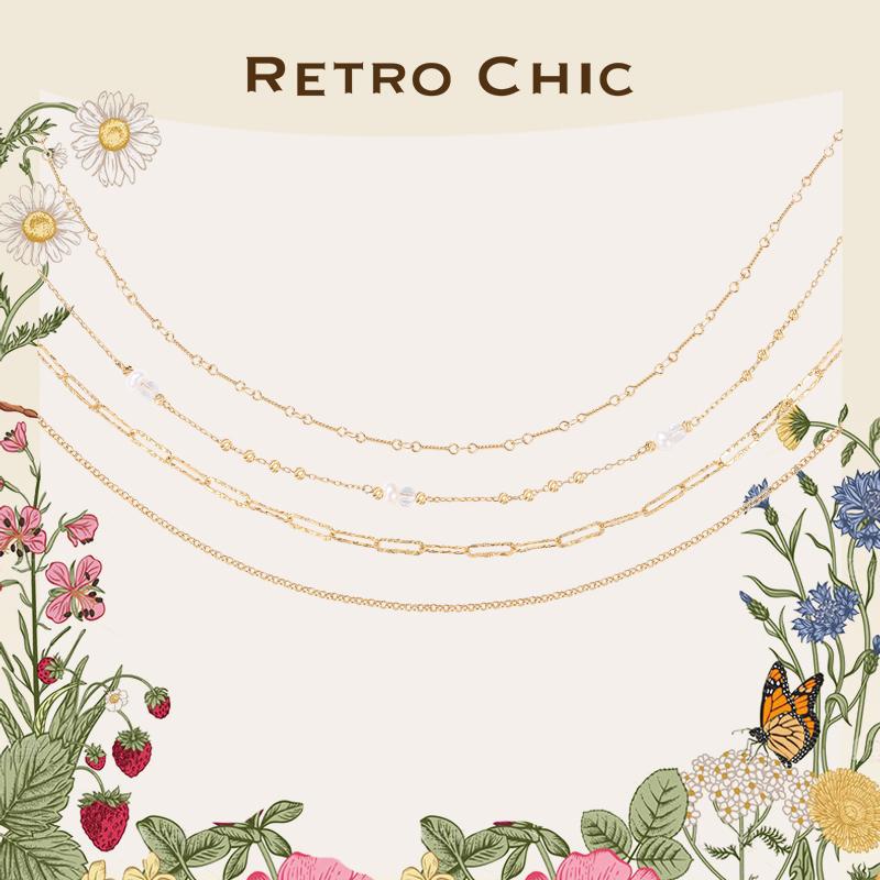 RCRetroChic风铃叠戴项链精致