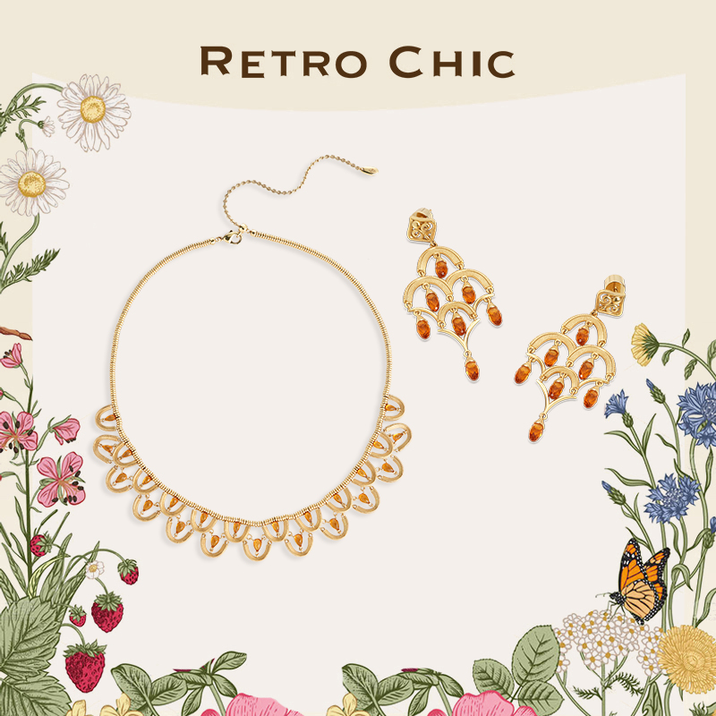 RCRetroChic太阳花绽放两件套