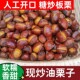 现炒糖烤炒栗子仁即食熟板栗带壳开口好去皮坚果散装 休闲零食批发