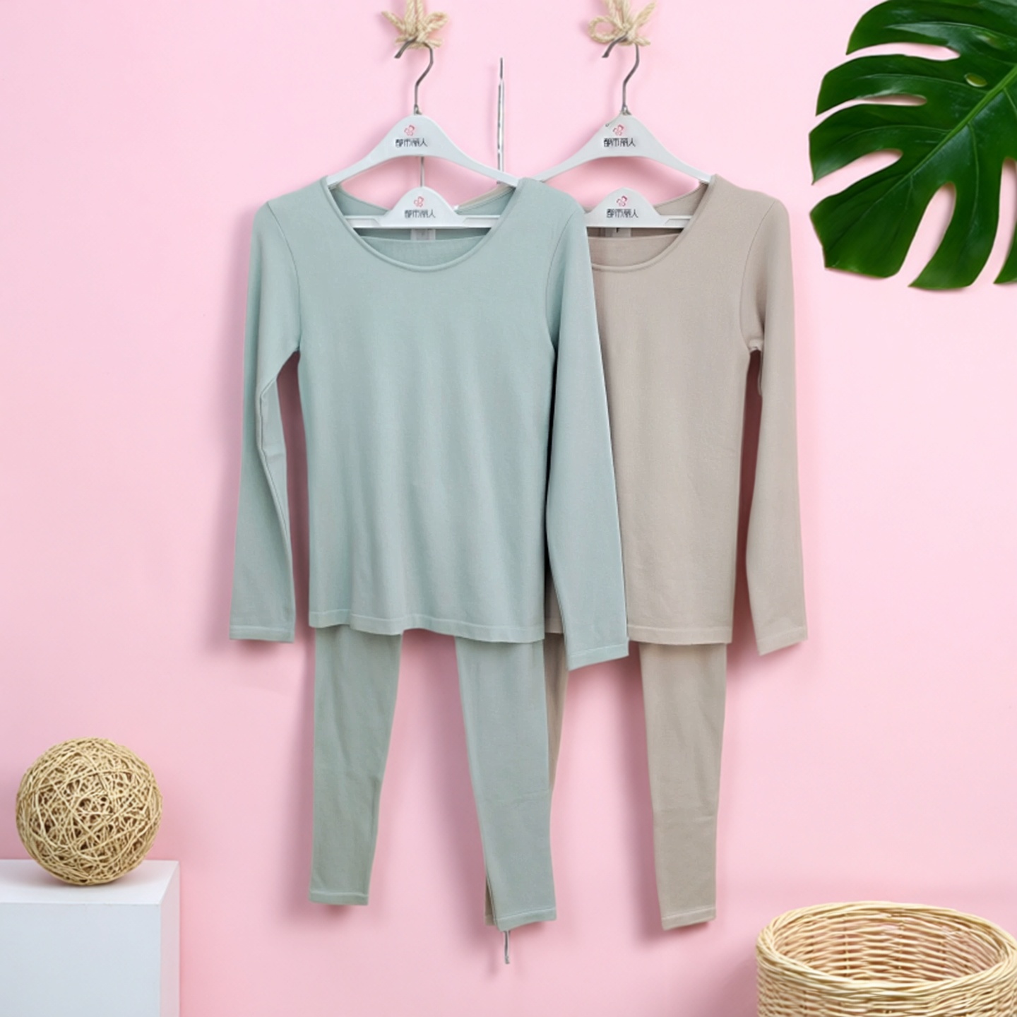 都市丽人女士保暖秋衣美体套装