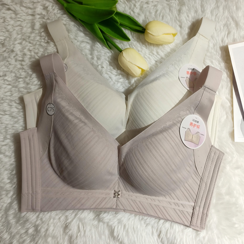 都市丽人女士内衣软钢圈3D按摩