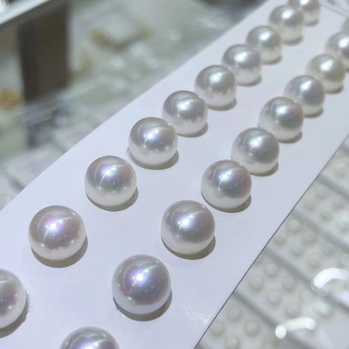 淡水珍珠馒头珠手工定制