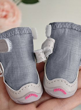 FOKWOW狗鞋DJJ春夏宠物狗狗鞋子泰迪小型犬DJJ外出脚套防烫软底