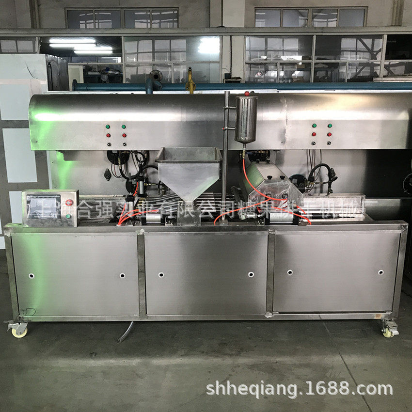 HQ-600休闲食品挤出机 单色双色磨堡蛋糕机 上海合强厂家价格