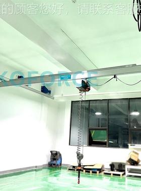 悬挂铝合金 道起重机RKO配电动智提轨升机 自立式铝能合金轨道系