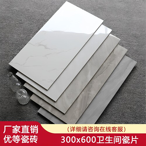 佛山灰色防滑磁砖300x600