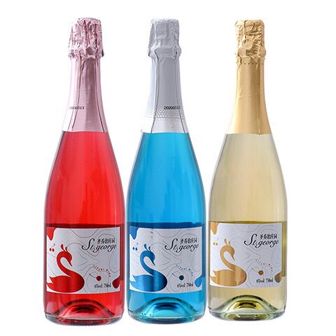 圣乔治庄园红酒750ml瓶装起泡酒果酒白葡萄酒女性果酒低度酒甜型