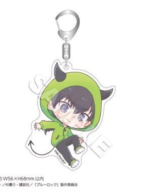 KKV正品Muzzle蓝色监狱mini亚克力挂件御影玲王洁世一