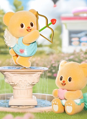 KKV正品黄油小熊Butterbear甜蜜日常系列盲盒植绒公仔手办摆件