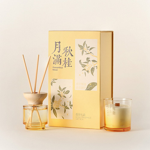 闻了了月满秋桂系列香氛礼盒