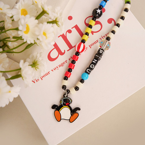 KKV新品Pingu系列手机挂链