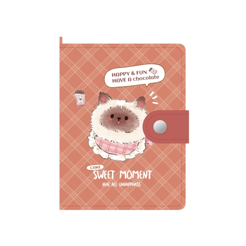 KKV萌宠系列M5活页PU皮手帐本