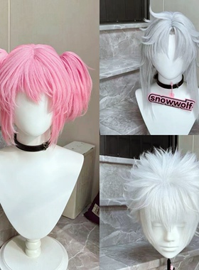 毛娘接单约单造型COS假发二次元动漫/鬼灭之刃胡蝶忍/无一郎/元神