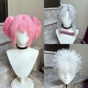 毛娘接单约单造型COS假发二次元动漫/鬼灭之刃胡蝶忍/无一郎/元神