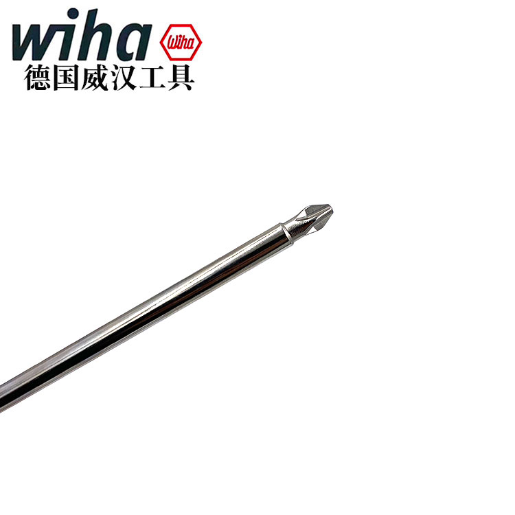 德国进口wiha威汉PH2十字螺丝刀加长梅花起子电脑复印机6mm改锥批