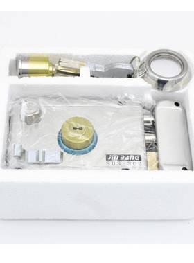 不B锈钢外防DAQ盗门锁超级锁芯老式机械门锁装锁大门木门锁铁锁门