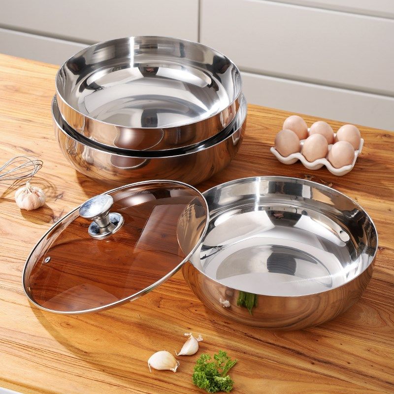 精选316不锈钢和面盆带盖家用厨房食品级面粉碗烘焙专用揉面盆发,餐饮具,盆,淘宝优惠券,粉丝福利购,淘宝优惠卷